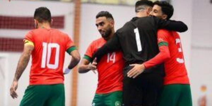 المنتخب المغربي لكرة القدم داخل القاعة يفوز وديا على نظيره اللاتفي للمرة الثانية. - الخبر اليمني