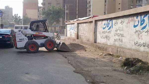 رفع كفاءة النظافة بجزيرة الدهب ومنع تواجد بائعي الماشية المتجولين