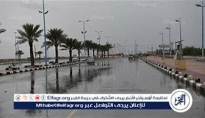 استمرار الأمطار على 14 محافظة اليوم وانحسار فرص سقوطها في القاهرة والجيزة