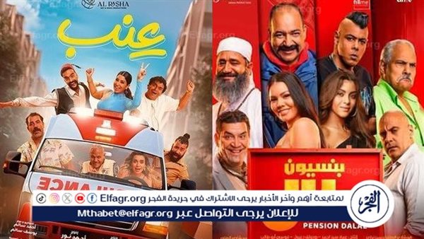 بعد سحبهما من السينمات.. تعرف على إجمالي إيرادات فيلمي “عنب” و”بنسيون دلال”