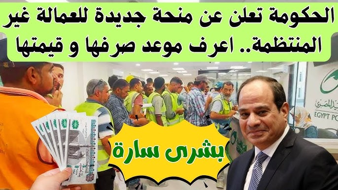 خطوات الاستعلام عن منحة العمالة الغير منتظمة من خلال manpower.gov.eg