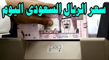 سعر الريال السعودي مقابل الجنيه المصري اليوم الخميس 26 ديسمبر 2024 في جميع البنوك