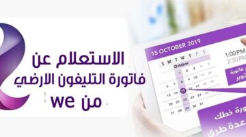 رابط الاستعلام فاتورة التليفون الأرضي شهر يناير 2025 عبر موقع المصرية للاتصالات billing.te.eg وطريق الدفع من المنزل