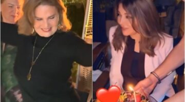 يسرا ترقص في عيد ميلاد سميرة سعيد – صحيفة الخبر