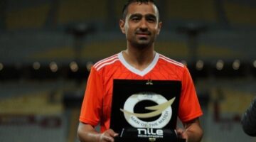 محمد فخري أفضل لاعب في مباراة الأهلي وفاركو