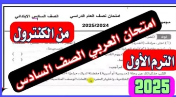 عاجل.. حقيقة تسريب امتحانات الصف السادس الابتدائي 2025 في كل المحافظات – صحيفة الخبر