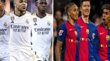 Barcelona VS Real Madrid مباراة نهائي بطولة كأس السوبر الاسباني 2024-2025 نتيجة الريال ضد برشلونة