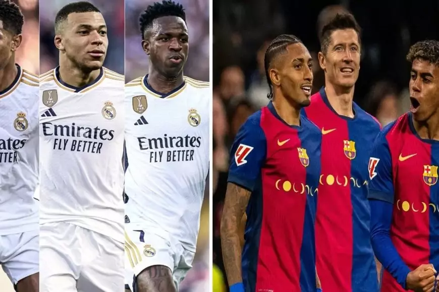 Barcelona VS Real Madrid مباراة نهائي بطولة كأس السوبر الاسباني 2024-2025 نتيجة الريال ضد برشلونة