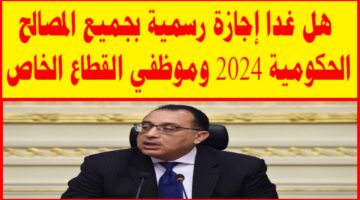 هل غدا الثلاثاء إجازة رسمية 7 يناير 2025 في مصر لجميع العاملين في القطاع العام والخاص